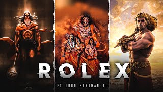ROLEX X LORD HANUMAN 🚩 | Hanuman Ji Attitude Status | The Legend of Hanuman Status #efxstatus