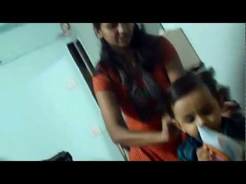 Yug getting ready for Bday