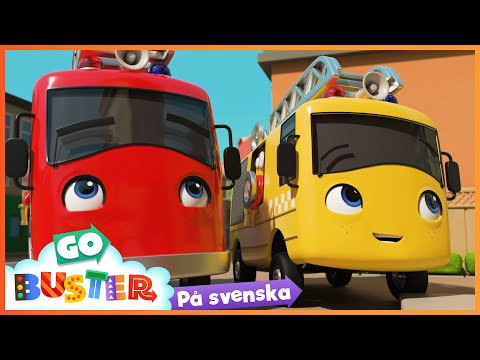 Buster och brandbilen | Go Buster Svenska - tecknade filmer för barn