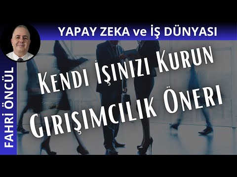 Yapay Zeka ile Girişimcilik: İş Kurmanın Yeni Yolu