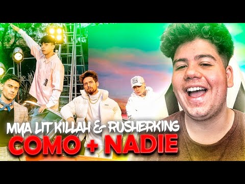 NUNCA FALLAN 🇦🇷🔥 REACCION a MYA, LIT Killah & Rusherking - Como + Nadie