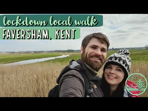 Faversham, Kent | Lockdown Local Walk | Picket Fence & Pylon