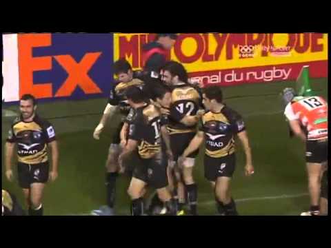 Rene Ranger try against Treviso
