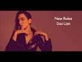 Dua Lipa New Rules Lyrics