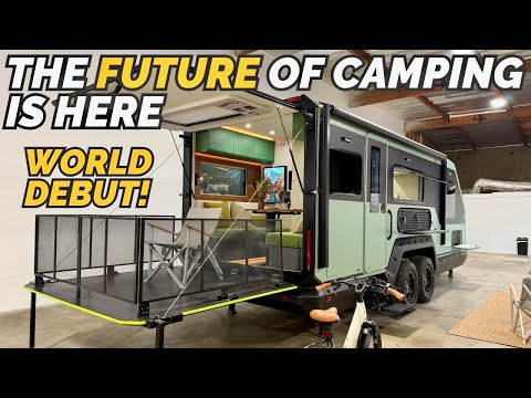 WORLD DEBUT - When TECH EXPERTS make a camper, this is what you get | Evotrex PG5 Atlas Walkthrough