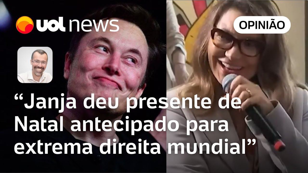 Janja ofender Elon Musk foi presente de Natal antecipado para extrema direita mundial, diz Jamil