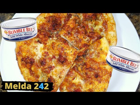 TUNA FISH PIZZA | BAHAMIAN COOKING