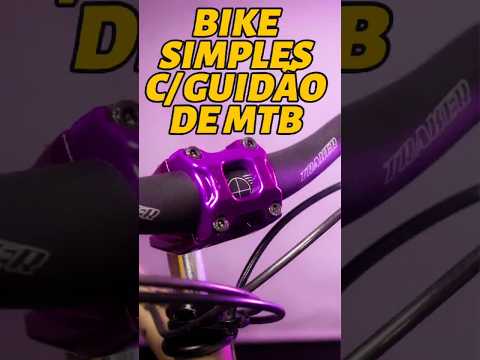 Avanço GTU para colocar guidão de MTB em bike simples