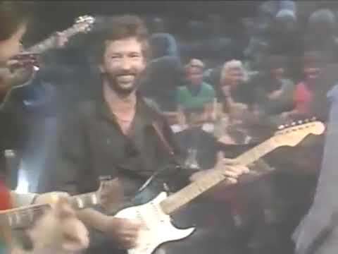 Carl Perkins w  Eric Clapton, George Harrison   Blue Suede Shoes 9 9 1985 Capitol Theatre Official