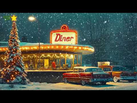 Frank Sinatra, Nat King Cole, Bing Crosby, Dean Martin 🎄 1950's Coffee Diner Christmas Time