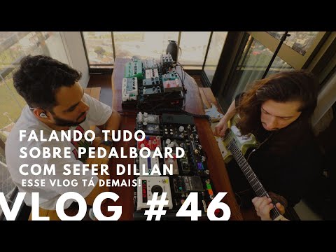 VLOG DO YOUNG #46 - Fui na casa do Sefer e toquei com o setup dele.
