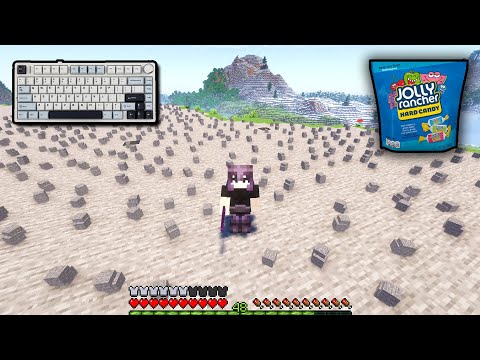 Minecraft ASMR Lets Play Episode 63 (Hard Candy, Whispering & Keyboard Sounds)