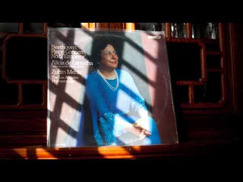 Beethoven  Piano Concerto No. 5 "Emperor" Alicia De Larrocha LAPO Mehta 1979