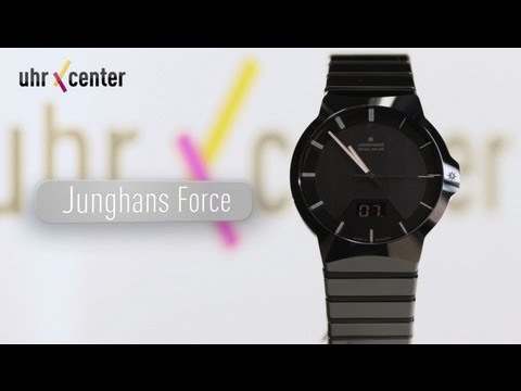 Junghans 018/1133.44 Force Herren Funk-Solar-Uhr