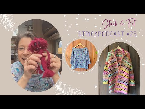 Strickpodcast #25 | Winterstrick & Frühlingsgehäkel | Empfehlung Strickmagazine