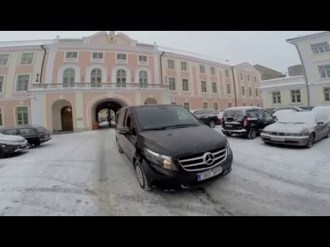 Bussirent Tallinnas: UUS Mercedes V klass  2015