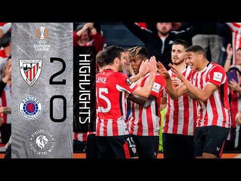RESUMEN | Athletic Club 2-0 Rangers FC | Europa League 2024-25 1/4 VUELTA
