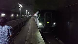 E257系5000番台　上越線 土合駅下り　長岡まつり大花火大会、団体臨時列車