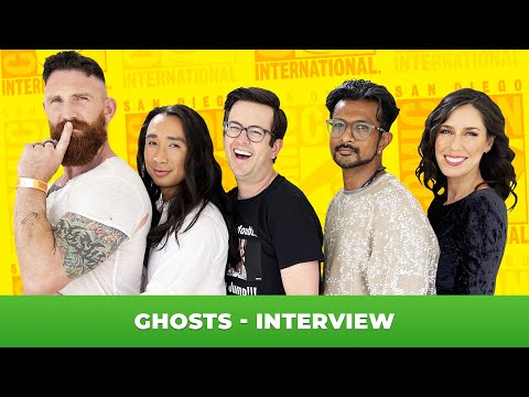 Ghosts Interview: Utkarsh Ambudkar’s A+ Jurassic Park Improv and Season 2 Teases