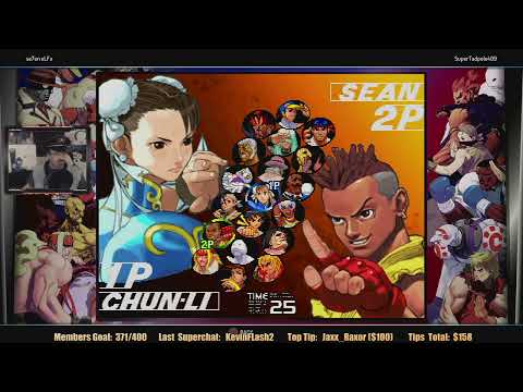 Street Fighter Throwback Night: April 15, 2022 pt2 - Close Finishes and Good Matches!
