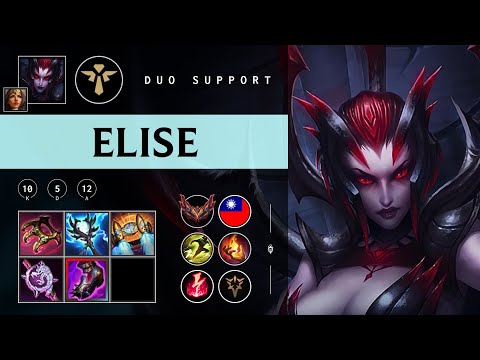 Elise Support vs Pyke - TW Grandmaster Patch 25.22