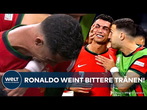 EM 2024: "Elfmeter-Drama!" Darum heult  Cristiano Ronaldo bittere Tränen bei Spiel gegen Slowenien!