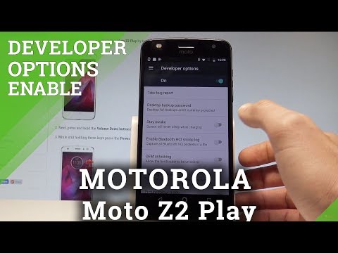 How to Allow Developer Options on MOTOROLA Moto Z2 Play - OEM Unlocking