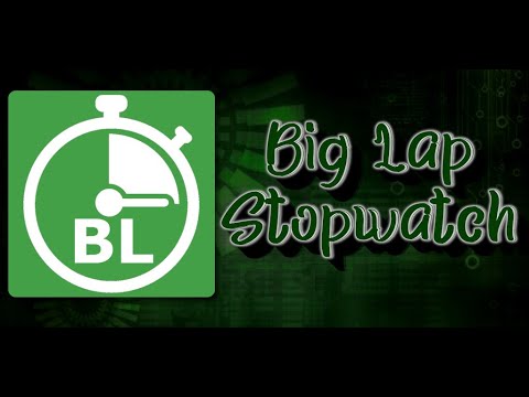 Big Lap Stopwatch
