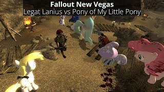 Fallout New Vegas Poney de My little Poney vs Legat Lanius Fallout NPC Battles