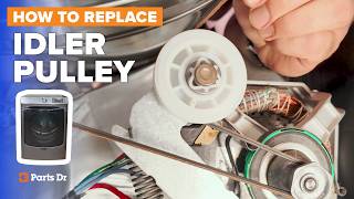 Dryer Idler Pulley Replacement | Whirlpool Maytag Amana Kenmore | Part 279640 | Squealing Belt
