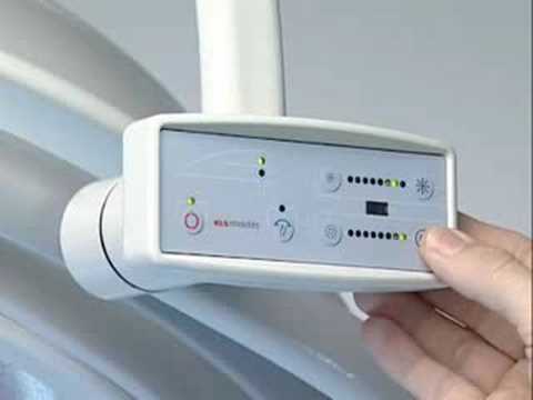 Bedienteil an der marLux®-OP-Leuchte