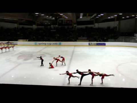 Spring Cup 2015 - TEAM TEMPTATION - BEL - SEN FS