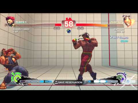 SSF4 :-: Exhibition (8.1.10) :-: Joseph218800 (Akuma) vs. Damage1 (DeeJay) :-: HD