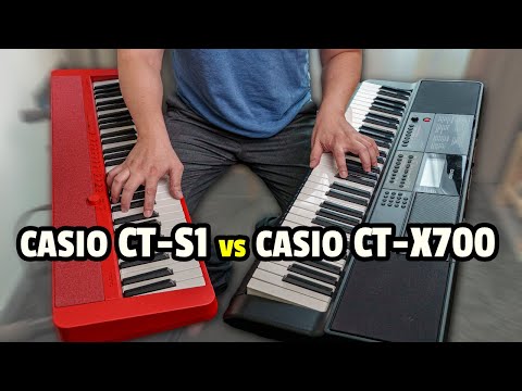 Casio CT-S1 vs Casio CT-X700 - Which is Better?