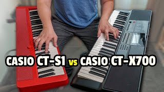 Video thumbnail for Casio CT-S1 vs Casio CT-X700 - Which is Better? by Jeremy See