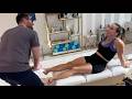Dr Mondragon Gets The BACK CRACKS Of Her Life W Chirotothemax Sprained Ribs CRACKED Into Place