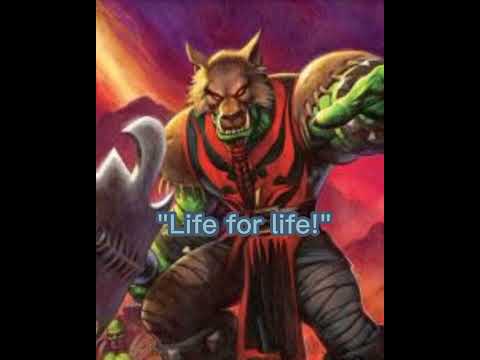 Warcraft 3 Nazgrel Quotes