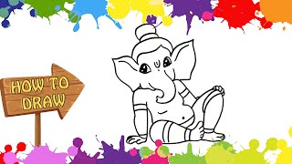 Ganesha Drawing Tutorial: Easy Step-by-Step Guide for Kids