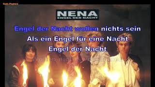 Nena - Engel der Nacht (Instrumental, BV, Lyrics, Karaoke)