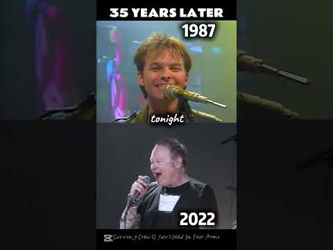 1987 VS 2022: WHO'S STILL DYING IN YOUR ARMS #cuttingcrew #throwback #nostalgia #80smusic