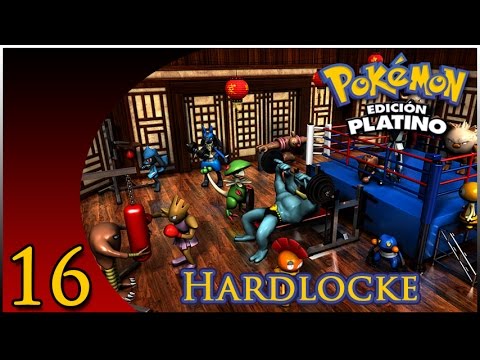 Pokemon Platino HardLocke - 4 medalla, el gimnasio de lucha! - EP. 16