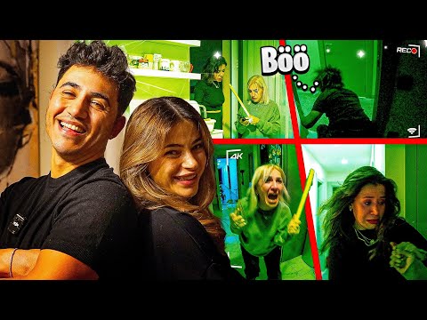 WE SNEAKENED TO MY MOTHER'S HOUSE AT NIGHT AND SCARED HER!? (Provocation)