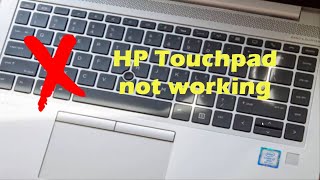 FIX: HP Laptop Touchpad Not Working in Windows 10/8/7