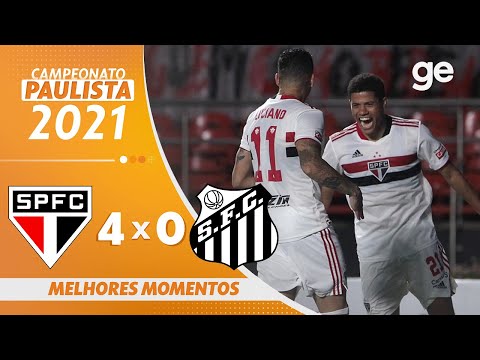 Vídeo / São Paulo 4 x 0 Santos
