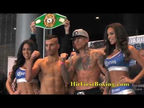David Lemieux vs Gabriel Rosado Weigh In & Face Off