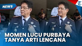 Momen Kocak Purbaya Tanya Arti Lencana Anjing pada Seragamnya, Menkeu Sampai Tirukan Suara K9