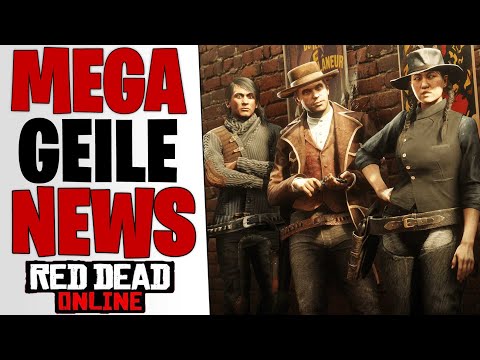 MEGA NEWS - Banditen Rolle Offiziell & Update kommt bald | Red Dead Redemption 2 Online deutsch