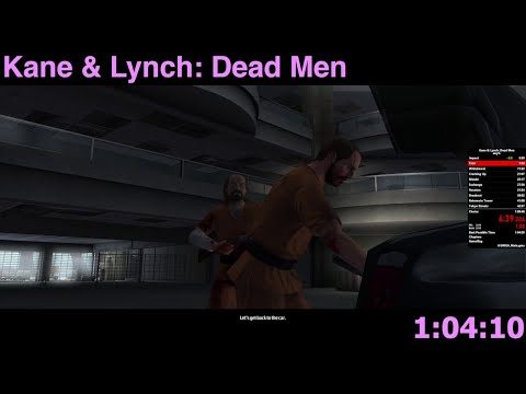 Kane & Lynch: Dead Men - Any% Speedrun in 1:04:10 (WR)