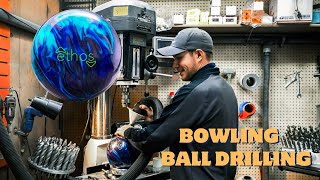 Bowling Ball Drilling: Brunswick Ethos
