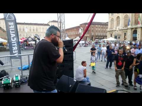 Bramo - Beatbox Live - Torino Street Style 2014 - Piazza Castello